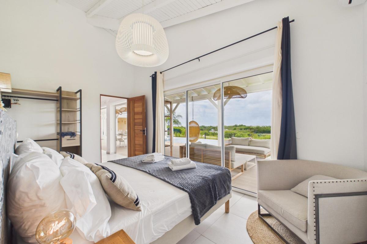 28.Location villa avec piscine vue mer Saint François Guadeloupe